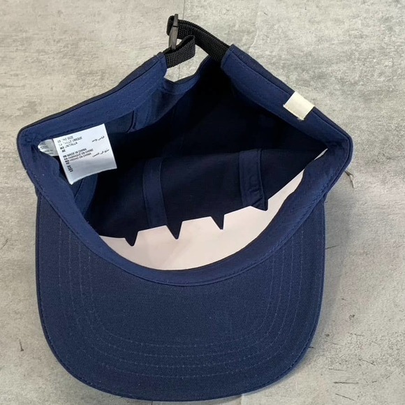 Sun+Stone Men's Navy Solid Panel Adjustable Baseball Cap SZ OS - Picture 6 of 8